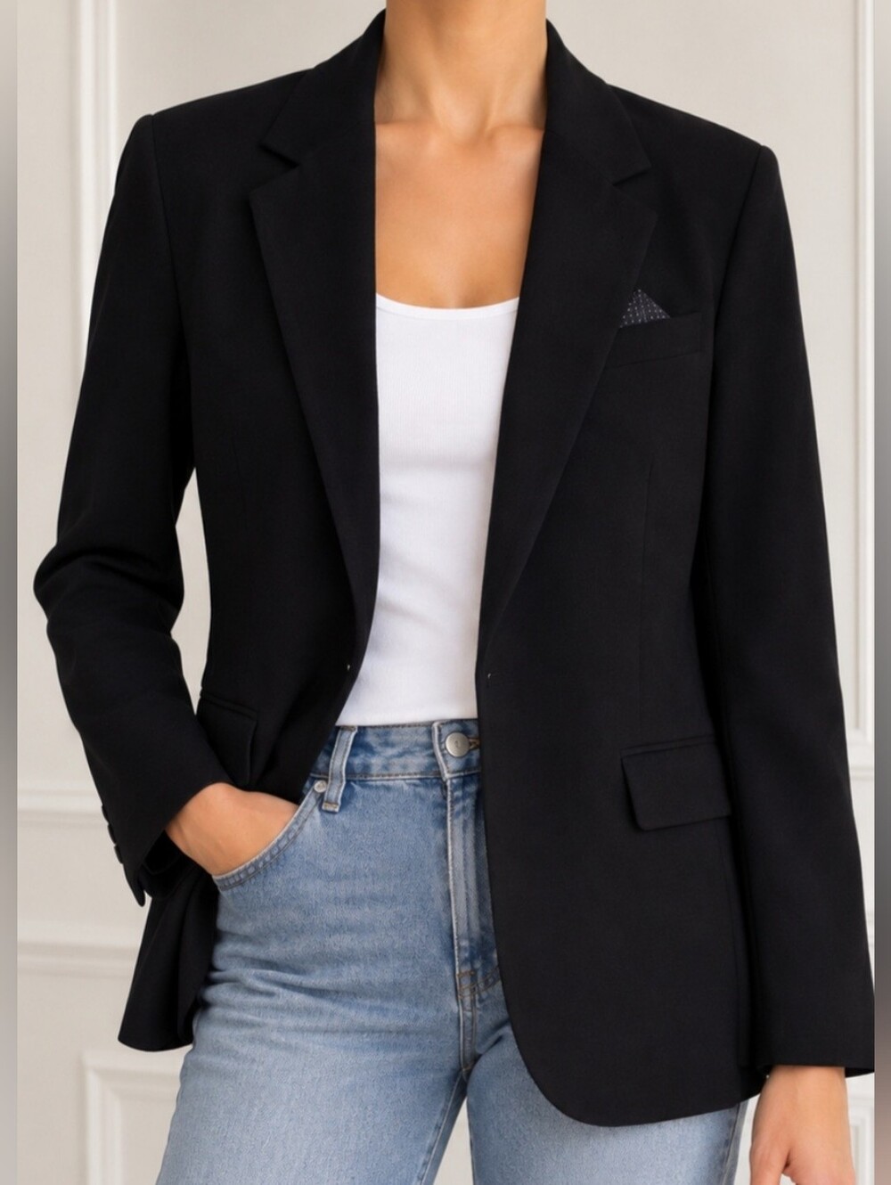 Lauren Ralph Lauren Classic Black Blazer